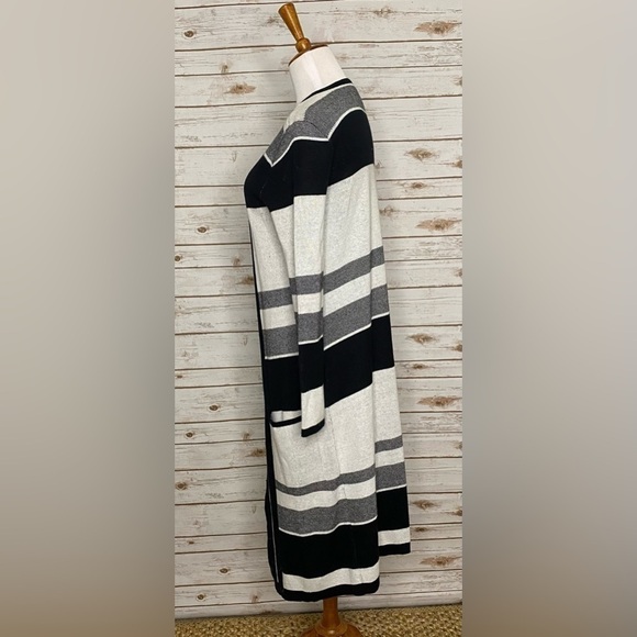 White House Black Market open front cardigan sweater - Picture 4 of 6